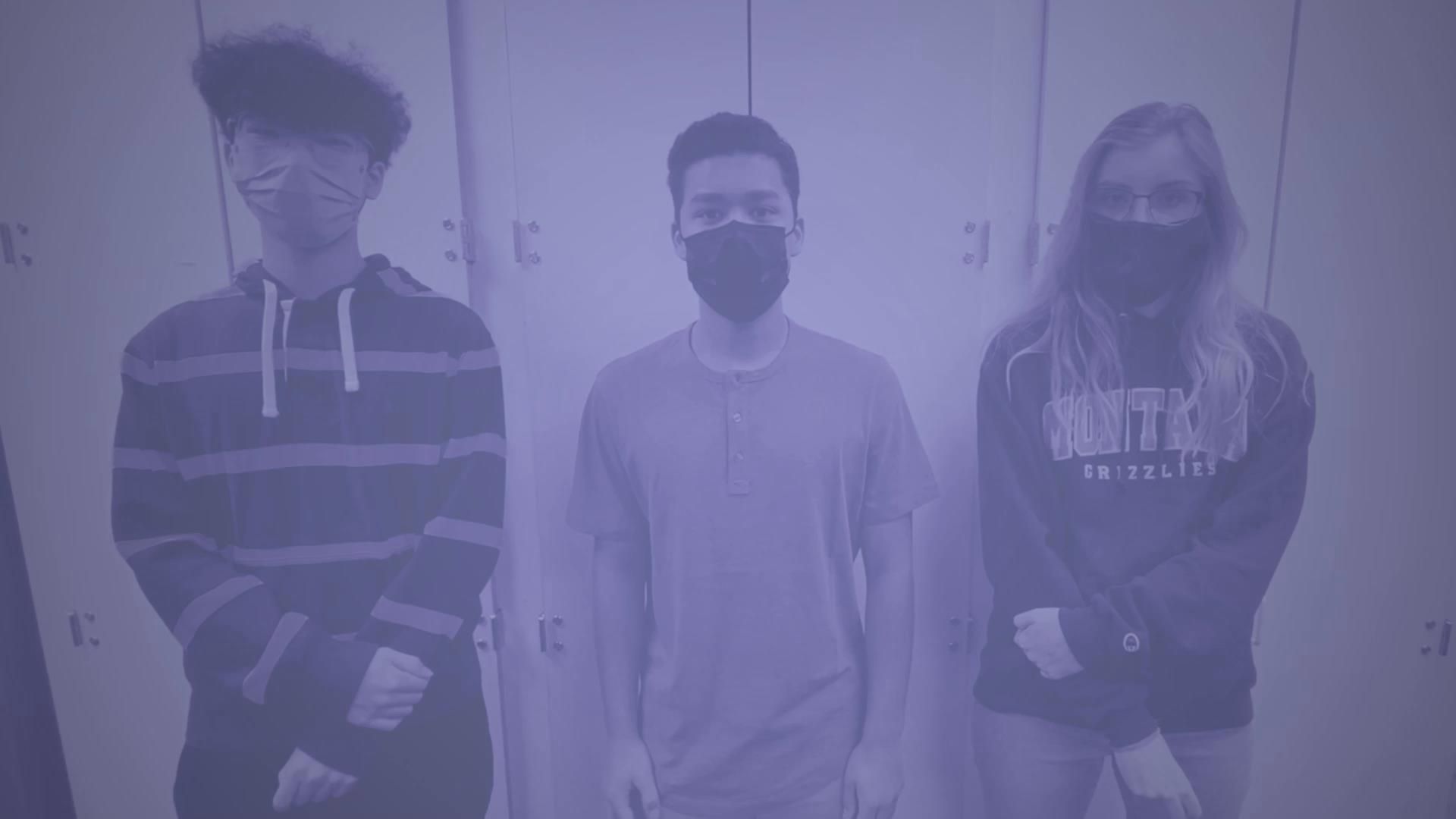 A group of students that were involved in the Make:able challenge.